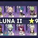 原神 Luna II 螺旋 12層 星4キャラ武器 通し星9 ／ Genshin impact – Luna II  Spiral abyss Floor12 – only 4 star