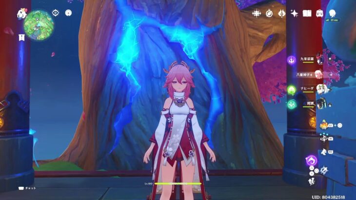 螺旋詰め Lv100神子裟羅 | 原神 1,882日目 – 配信