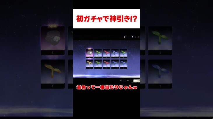 【デュエットナイトアビス】初めてのガチャで神引きをするもリアクションを間違える男