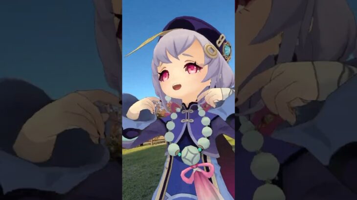 【遊具広場でロリ クレイジー 2/5】秋が彩る子どもの広場で 原神のナヒーダや魔女っ子クレーたちが「LADY CRAZY」【原神 AR HIMEHINA】