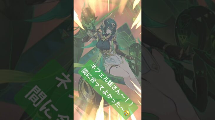 ネフェルキター！ #ネフェル #ガチャ #原神