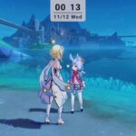 【原神】崩スタのガチャを引いてから伝説任務やる