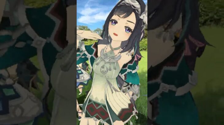 【蔵出し KING 3/3】まだ修正前のやつだけど 原神の千織たちが「KING」【原神 AR ダンス】