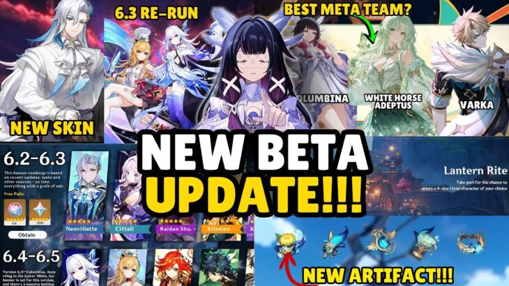 JUST IN: Massive 6.3 Leaks Revealed — New Artifacts, Meta Teams, and Future Patch Roadmap