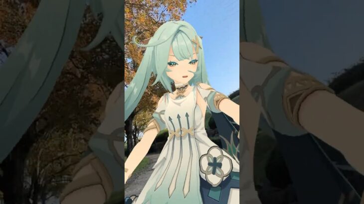 【輝く木立 クレイジー 4/5 】日に日に艶やかになっていく百花台公園 原神のファルザンとニィロウが「LADY CRAZY」【原神 AR ダンス  HIMEHINA】