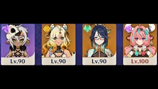 原神 ヴァレサとシロネンがいればナド・クライキャラなんていらなかったｗ編成で螺旋12層 Ver.6.1