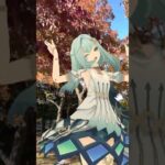 【秋の色 キスキツネ 2/3】 秋に染まる木立の中で  原神のファルザンと藍硯（らんやん）が「キスキツネ」【原神 AR ダンス】