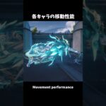 【鳴潮】各キャラの移動性能がすごすぎる件【Wuthering Waves】#鳴潮