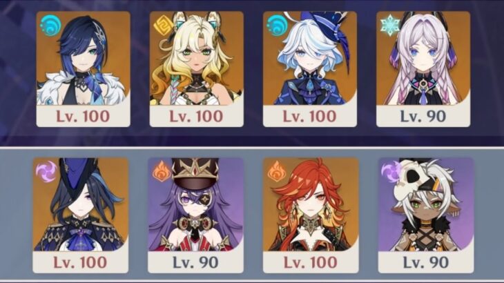 【原神】Ver.Luna Ⅱ 夜蘭キャリー＆過負荷クロリンデで螺旋12層攻略【Genshin Impact】