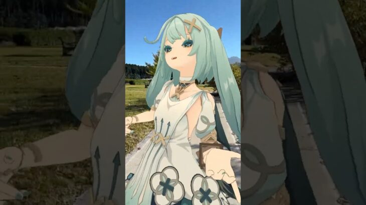 【日差しの中で 愛包 3/4】夏場の直射日光では生きた心地がしなかったけど  原神のファルザンと藍硯（らんやん）が「愛包ダンスホール」【原神 AR ダンス  HIMEHINA】