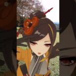 【暮れゆく秋キスキツネ 2/3】木枯らしを待つ並木に 原神の千織と刻晴が「キスキツネ」【原神 AR ダンス  HIMEHINA】