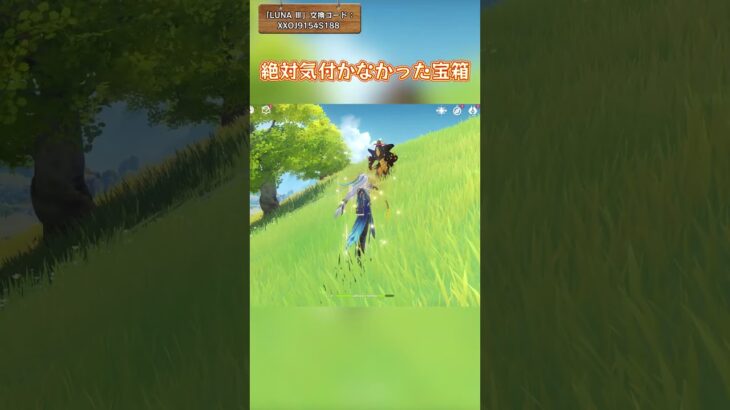 絶対気付かなかった宝箱 「LUNA Ⅲ」交換コード：XXOJ9154S188