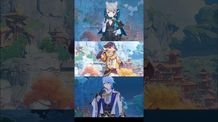 【原神】食べ飲みキャラ集めてみた #remix #原神 #genshinimpact