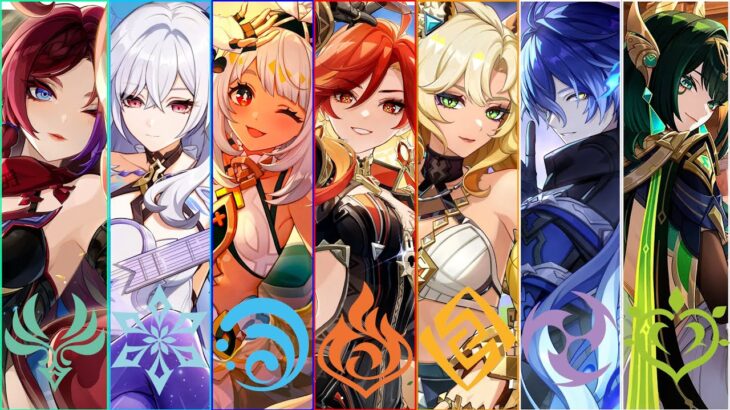 【原神】各元素最強編成 VS マトリックス(可哀想)