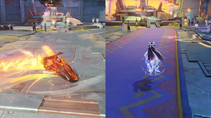 【原神】コロンビーナの移動性能 比較【Genshin Impact】