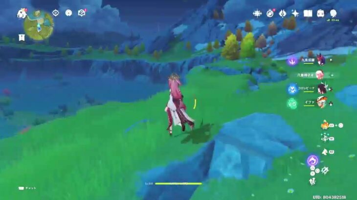 探索やるぞー Lv100神子裟羅 | 原神 1,942日目