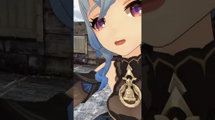 【凍てつく雲仙 クレイジー 4/5】冷たい風に手を震るわせて 原神のファルザンと甘雨が「LADY CRAZY」【原神 AR ダンス  HIMEHINA】