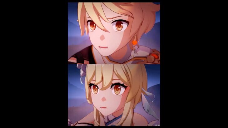 【原神】空と蛍の不意打ちを比べてみた