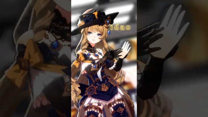 【原神/MMD】NO BATIDAO X HOMAGE FUNK × ナヴィア #genshinimpact   #mmdshorts   #原神