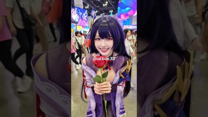 原神｜雷電将軍 ⚡🌸 AI実写化