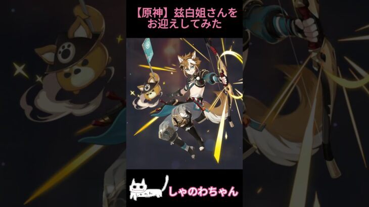 【原神】兹白ガチャ引いてみました