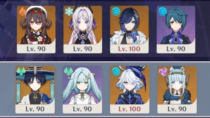 【原神】Ver.Luna IV 胡桃キャリー＆放浪者キャリーで螺旋12層攻略【Genshin Impact】