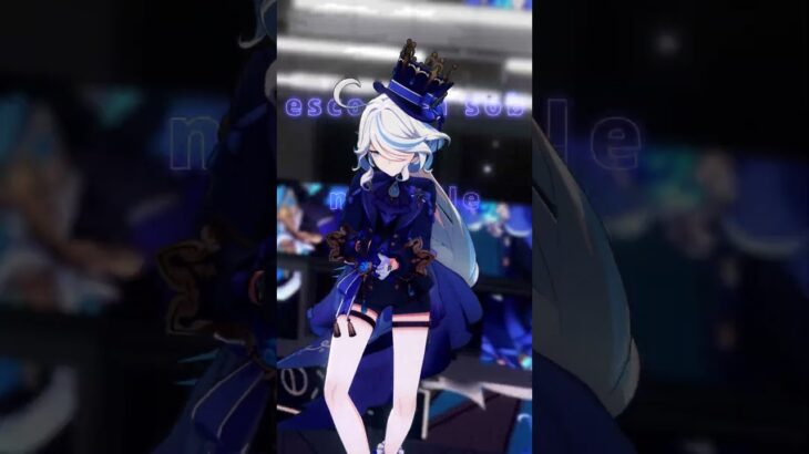 【原神/MMD】NO BATIDAO X HOMAGE FUNK × フリーナ#genshinimpact  #mmd  #原神