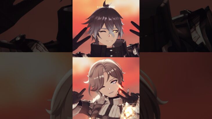 【MMD原神】『V』【イルーガ/フリンズ 】