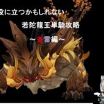 【原神】役に立つかもしれない若陀龍王単騎攻略　炎雷編