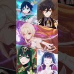 「原神」キャラの色んな表情撮影してみた！part2 #genshin #原神 #shorts