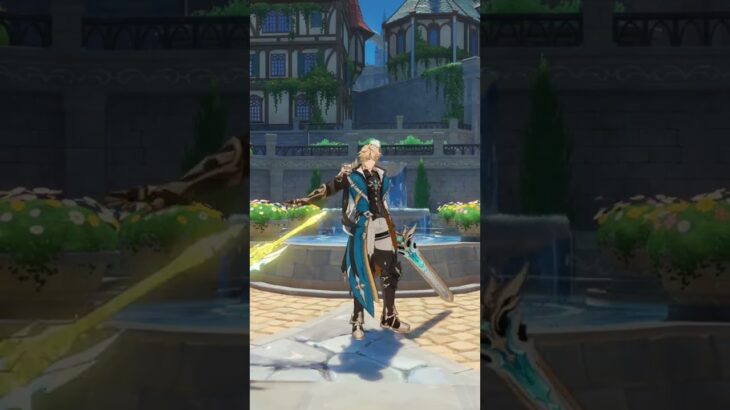 【原神】以防你不知道老米給法爾伽每一段普攻都做了收刀