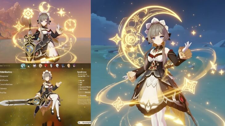 SANDRONE GAMEPLAY ABILITIES & WEAPON NEW UPDATES! | GENSHIN IMPACT