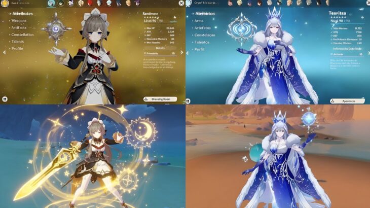 SANDRONE GAMEPLAY INFO & CRYO ARCHON TSARITSA NEW UPDATES! | Genshin Impact