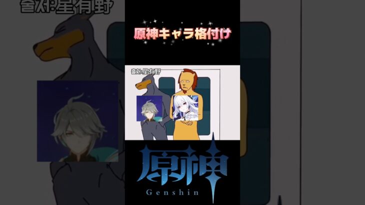 原神キャラ格付け#原神 #格付け #fyp