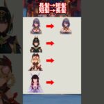 【原神】キャラの髪の長さ変えてみよう！！ #原神 #genshinimpact #genshin