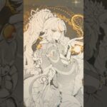 原神の兹白さんを描かせて頂きました！ #shorts 　#原神LunaIV 　#原神 　#兹白　#PR