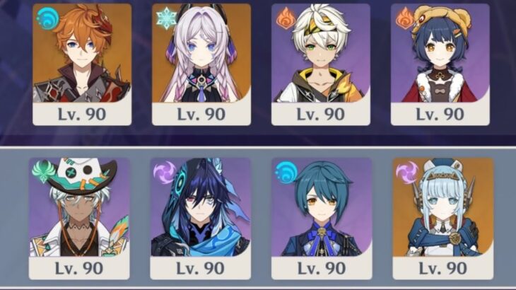 【原神】Ver.Luna IV 国際タルタリヤ＆月感電イファで螺旋12層攻略【Genshin Impact】