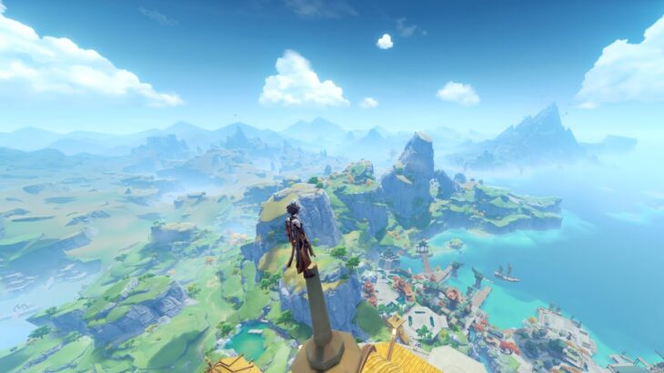 【原神】　世界ランクを上げたからキャラ素材集め/璃月探索