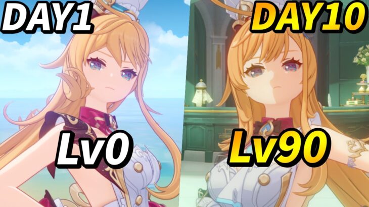 【原神】凍結編成最強サポーター「エスコフィエ」をスカーク入りで10日間ガチ育成した結果！