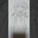 原神、新キャラ描いてみたよ