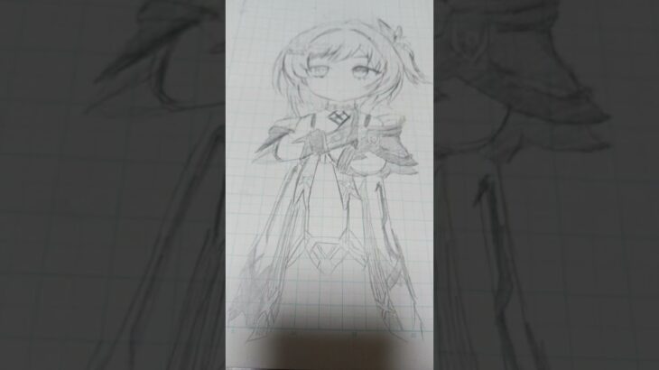 原神、新キャラ描いてみたよ