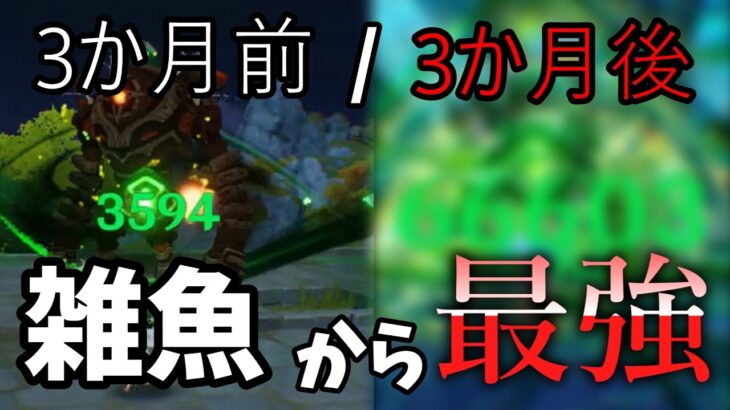 【原神】3か月で雑魚から最強になった。【ゆっくり実況】