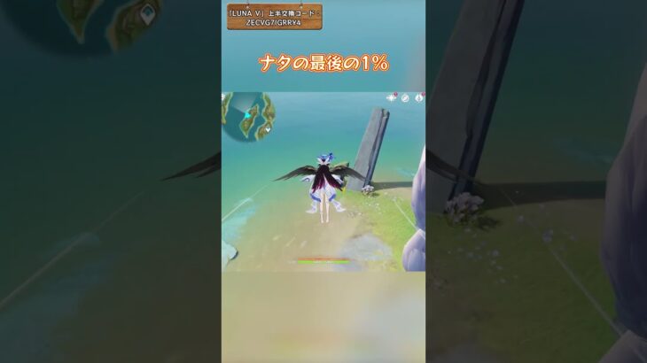 ナタの最後の1% 「LUNA Ⅴ」上半交換コード：ZECVG7IGRRY4