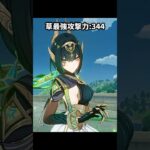 各元素の基礎攻撃力最強キャラ | 原神