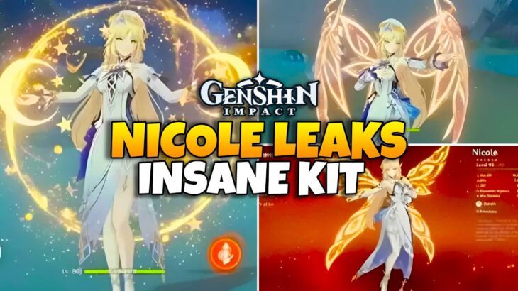 Nicole’s INSANE Kit Just Leaked… Shield Stacking + ATK Buff Explained! | Genshin Impact