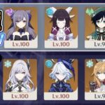 【原神】ver.LunaⅤ (3月)  前半 拡散月感電 刻晴 後半  スカーク フリーナ エスコフィエ 深境螺旋12層攻略 星36【Genshin Impact】