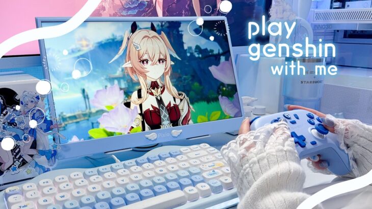 【play with me】🪽 原神 🪽/リンネアをお迎え！ガチャの結果はまさかの展開に…【genshin impact】60 min of game play┊jp dub, Linnea