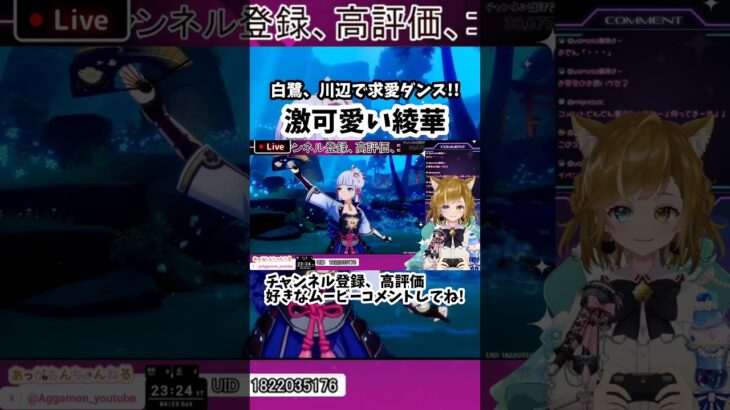 【原神】この綾華に勝てるキャラおる？