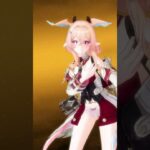 LINNEA 😭💢  –  MONTAGEM HIKARI【原神: Genshin Impact MMD／4K／60FPS】#原神 #shorts #mmd #arlecchino