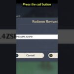 New Genshin impact codes 2026 #genshinimpact #shorts